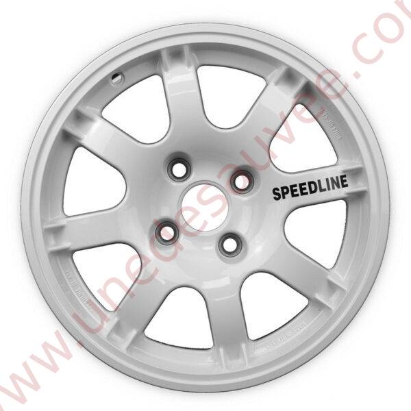 JANTE PTS DE COULEUR BLANCHE SPEEDLINE 6.75 SL434 POUR PEUGEOT 106 306 309 205 GTI CTI GTI 16 RALLYE