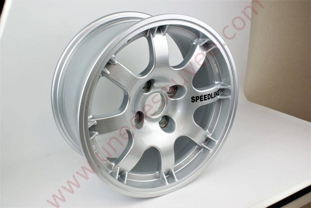 JANTE PTS DE COULEUR SILVER SPEEDLINE 6.75 SL434 POUR PEUGEOT 106 306 309 205 GTI CTI GTI 16 RALLYE