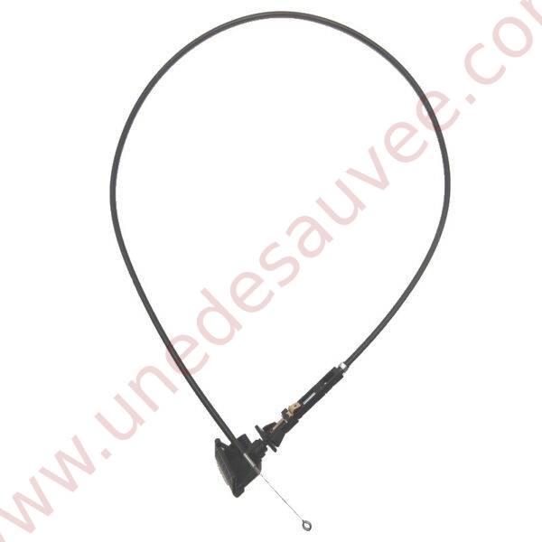 CÂBLE DE STARTER - TIRETTE DE COMMANDE NOIR POUR CARBURATEUR DE PEUGEOT 205 RALLYE ROLAND GARROS XS ET AUTRES MODELES 205