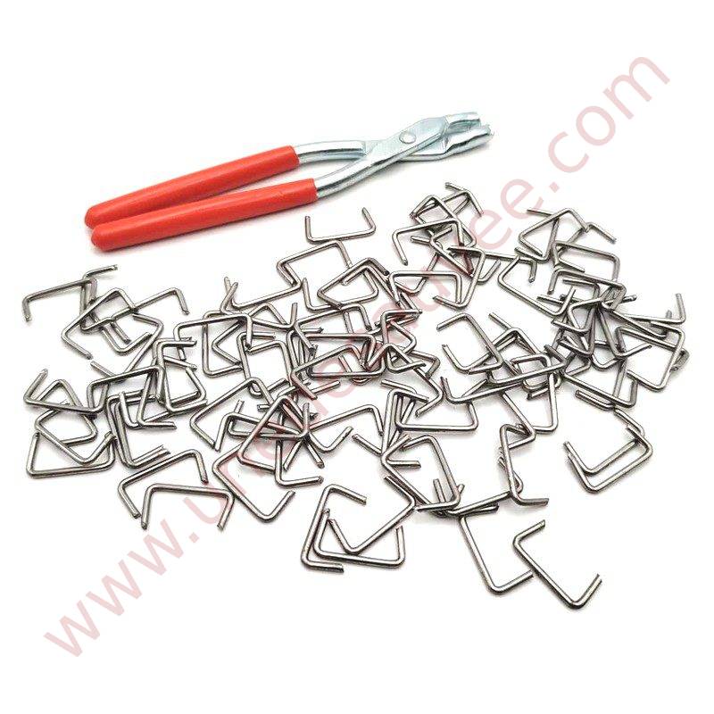 100 AGRAFES DE SIÈGE + PINCE POUR FIXATION DE VOTRE COIFFE - GARNITURE DE PEUGEOT, RENAULT ET CITROËN