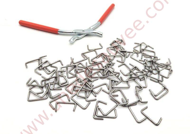 100 AGRAFES DE SIÈGE + PINCE POUR FIXATION DE VOTRE COIFFE - GARNITURE DE PEUGEOT, RENAULT ET CITROËN