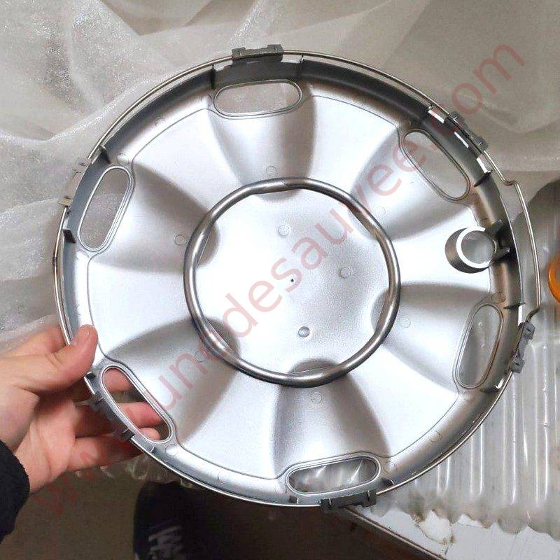 ENJOLIVEUR DE JANTE EN PLASTIQUE PEINT GRIS POUR RENAULT TWINGO 1 PH 1