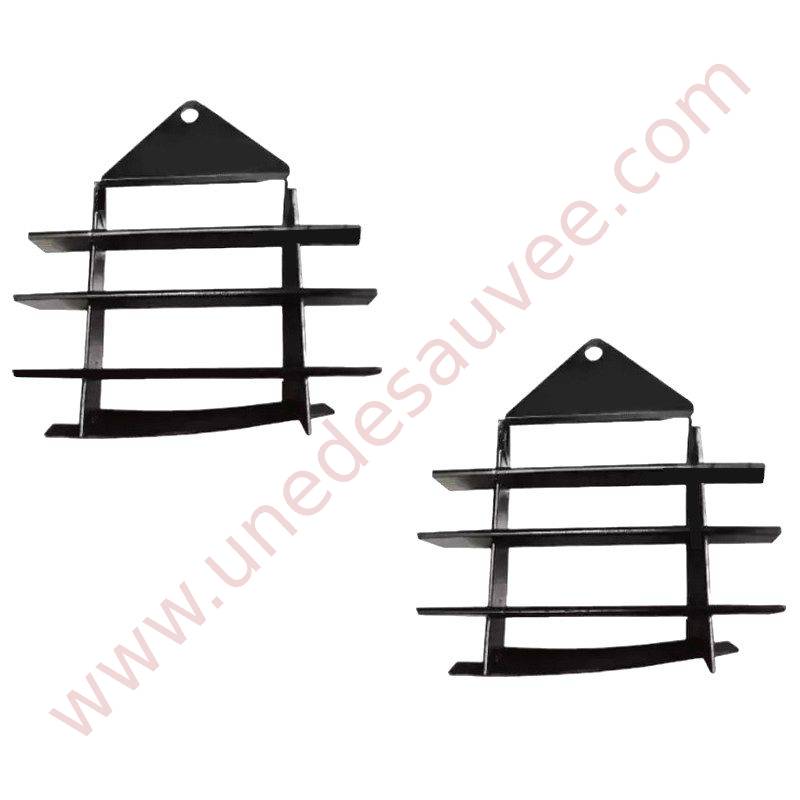 KIT DE 2 GRILLES POUR JUPE - SPOILER AVANT DE PARE CHOCS POUR PEUGEOT 205 1.3 RALLYE JUNIOR SACRE NUMERO