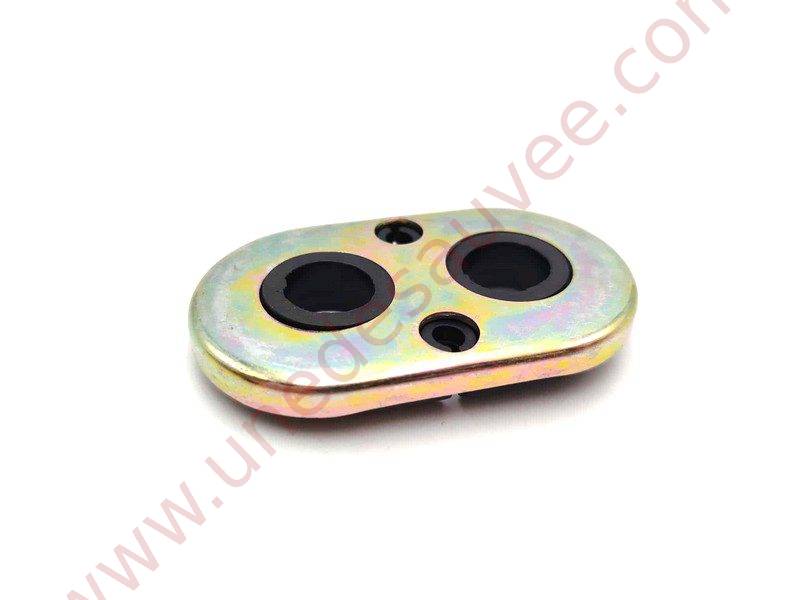 JOINT AVEC PLAQUE DE MAINTIEN DES TUYAUX DU RADIATEUR DE CHAUFFAGE PEUGEOT 205 GTI CTI DIESEL TD