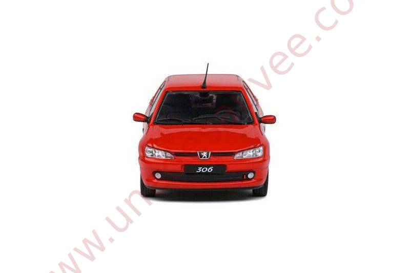 PEUGEOT 306 S16 ROUGE 2002 1/43 VOITURE MINIATURE SOLIDO – Image 8