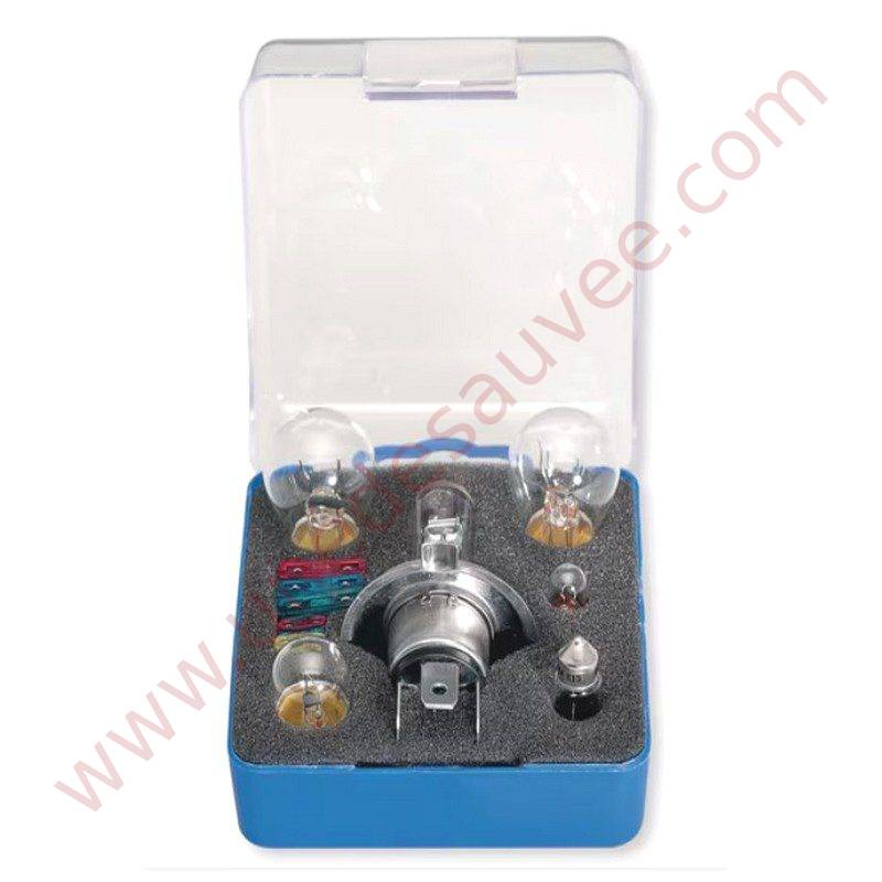 KIT COMPLET D'URGENCE - AMPOULE 12 VOLTS TYPE H4