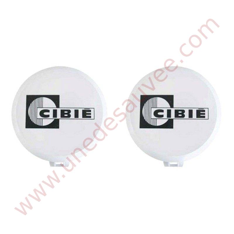 KIT DE 2 CACHES POUR VITRE DE LONGUE PORTEE CIBIE - PHARE OSCAR EN 180 MM POUR PEUGEOT RENAULT CITROËN