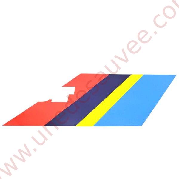 AUTOCOLLANT - STICKER BANDE PTS D'ENJOLIVEUR DE HAYON POUR PEUGEOT 205 1.3 RALLYE