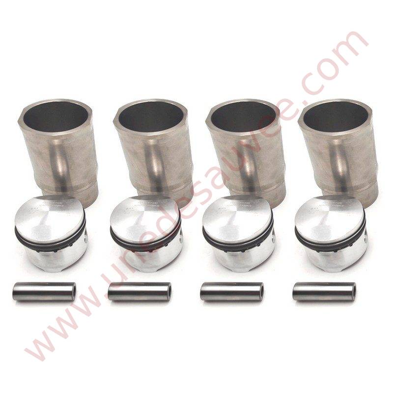 KIT COMPLET DE CHEMISES, PISTONS ET SEGMENTATION POUR MOTEUR DE RENAULT 5 ALPINE TURBO