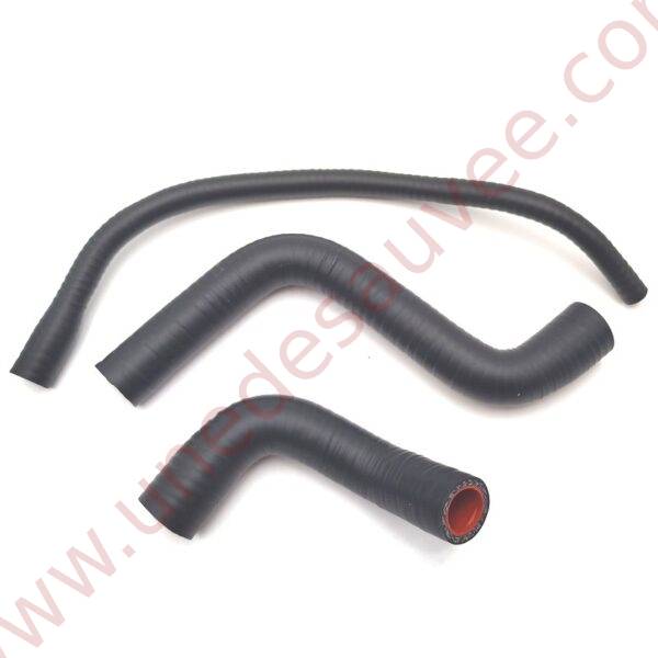 KIT DE 3 DURITES D'HUILE SILICONE PEUGEOT 205 1.3 RALLYE NOIR MAT