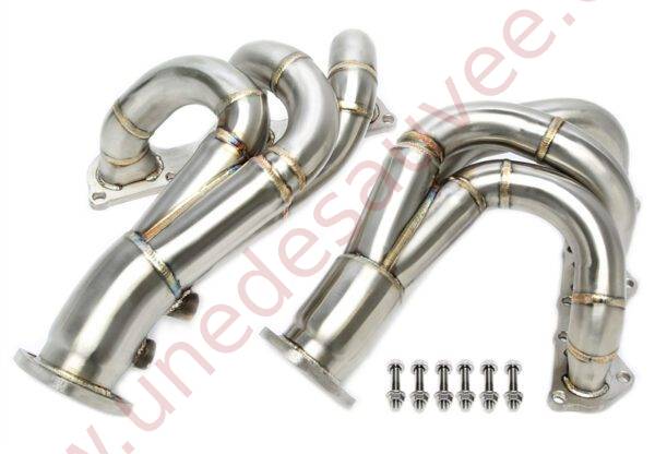 COLLECTEUR D’ÉCHAPPEMENT INOX EVOFÄ718 2 × 3 EN 1 POUR PORSCHE 718 CAYMAN GTS 4.0 / GT4 ET 718 BOXSTER / BOXSTER SPYDER GTS 4.0 (TYPE 982)