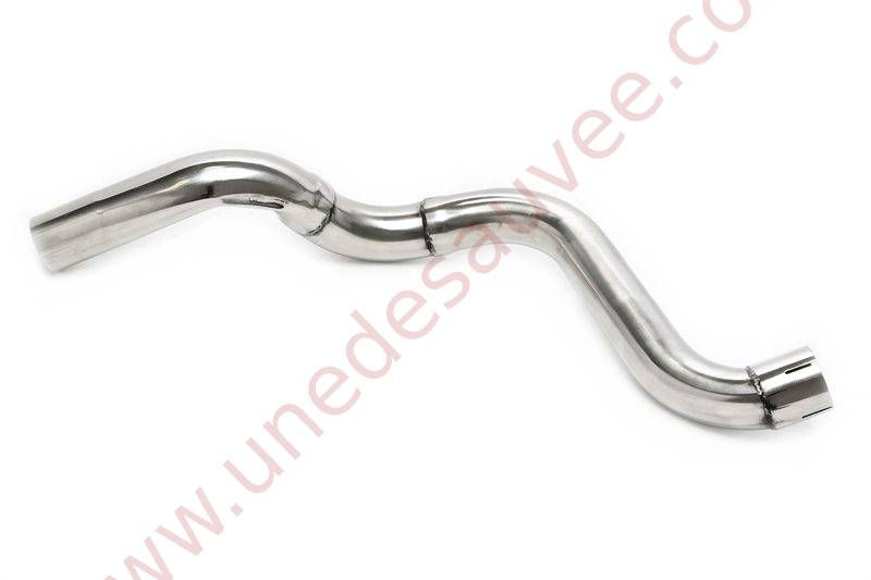 Tube intermédiaire d’échappement inox de passage d’essieu arrière EVOG4A-ACHSBOGEN Audi A3 8L Seat Leon 1M Golf 4 1J