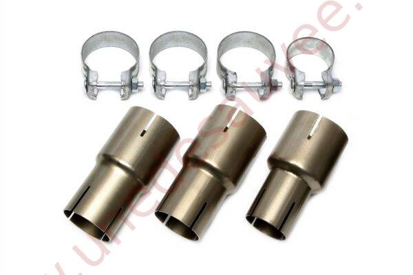 KIT DE MONTAGE ÉCHAPPEMENT INOX EVOG4A-ANBAUKIT POUR AUDI A3 8L / SEAT LEON 1M / VW GOLF IV 1J SAUF QUATTRO 4MOTION CUPRA (1996–2005)