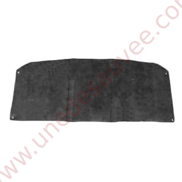PLAGE ARRIERE - REVÊTEMENT DE MOQUETTE GRIS ANTHRACITE POUR RENAULT 5 APINE TURBO PEUGEOT 205 GTI CTI RALLYE