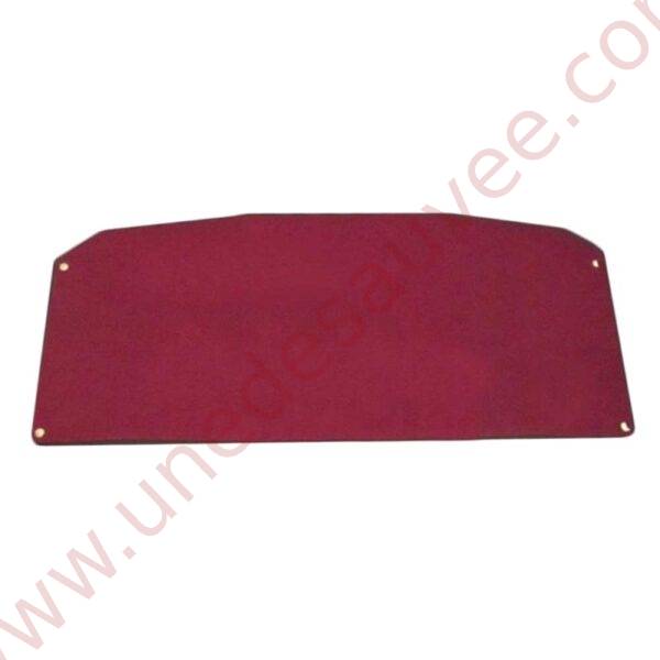 PLAGE ARRIERE - REVÊTEMENT DE MOQUETTE ROUGE RUBIS POUR RENAULT 5 APINE TURBO PEUGEOT 205 GTI CTI RALLYE