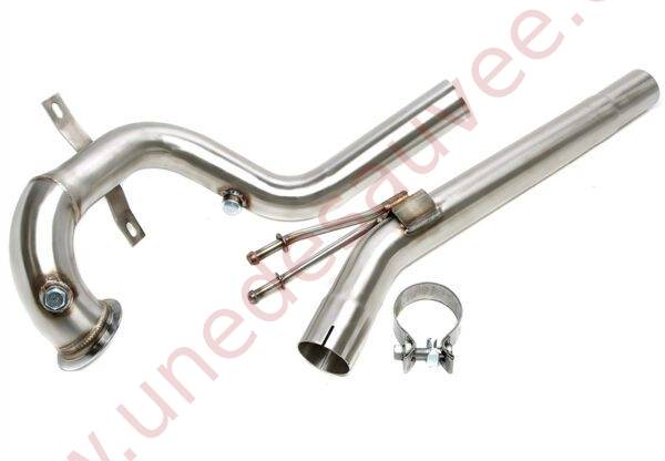 DOWNPIPE INOX 56MM 06VW027 POUR AUDI A1 8X / SEAT IBIZA 6J / SKODA FABIA 5J / VOLKSWAGEN POLO 6R 1.6 TDI 75 À 105 CH (2009-2015)