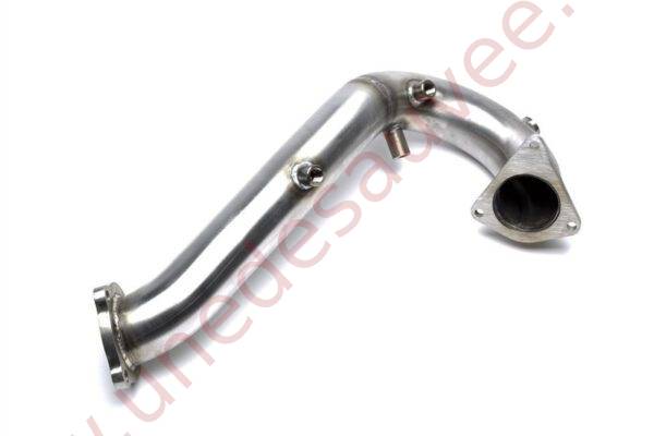 DOWNPIPE INOX REMPLACEMENT FAP 63,5MM RÉFÉRENCE 06AU007 POUR AUDI A4 B8 / A4 ALLROAD B8 / A5 B8 / Q5 8R 2.7 TDI ET 3.0 TDI 190 À 245 CH (2008-2017)