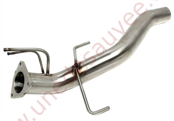 DOWNPIPE INOX REMPLACEMENT FAP 69MM RÉFÉRENCE 06AU038 POUR AUDI Q7 4L ET VOLKSWAGEN TOUAREG 7P 3.0 TDI V6 QUATTRO / 4MOTION 204 À 245 CH 2007-2018