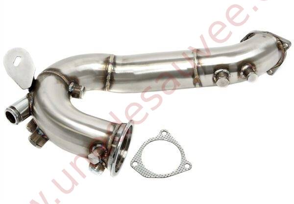 DOWNPIPE INOX REMPLACEMENT FAP 76MM RÉFÉRENCE 06AU039 POUR AUDI A6 C7 3.0 TDI 218 ET 272 CH (2014-2018)