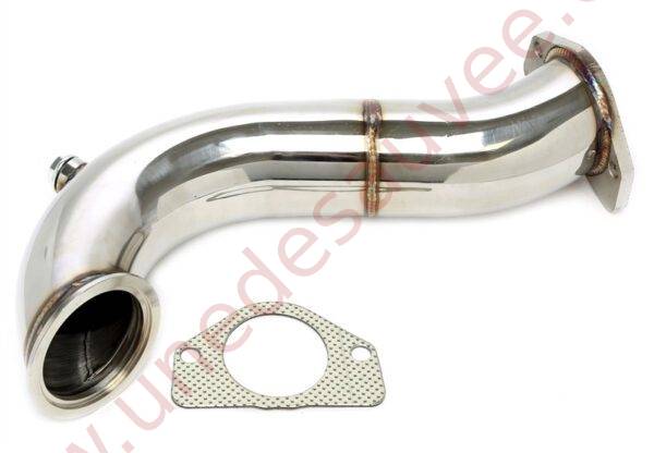 DOWNPIPE INOX SANS CATALYSEUR 06FI001 POUR ALFA ROMEO GIULIETTA 940 / MITO 955 / FIAT BRAVO 198 / PUNTO 199 / ABARTH GRANDE PUNTO / PUNTO EVO / LANCIA DELTA 844 1.4 TURBO À PARTIR DE 2008