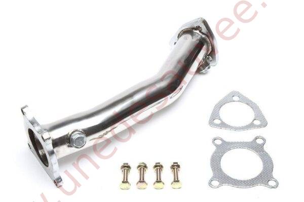 DOWNPIPE INOX SANS CATALYSEUR 63,5MM RÉFÉRENCE 06AU006 POUR AUDI A4 B7 / A4 CABRIOLET B6 B7 2.0 TFSI 200 À 220 CH (2004-2008)
