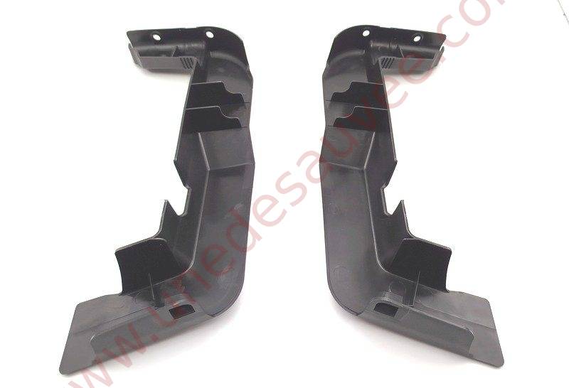 KIT DE 2 CACHES LATÉRAUX PLASTIQUE POUR GLISSIÈRE DE SIÈGE AVANT POUR RENAULT SUPER 5 GT TURBO