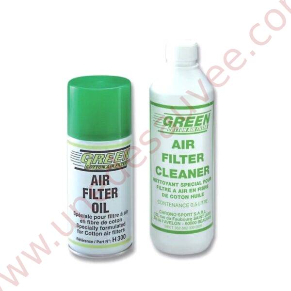 KIT DE NETTOYAGE ET D'ENTRETIEN POUR VOS FILTRES A AIR GREEN DE VOS YOUNGTIMERS PEUGEOT RENAULT CITROËN