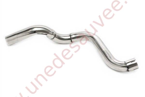 TUBE ARRIÈRE ÉCHAPPEMENT SPORT INOX EVOG4A-ACHSBOGEN POUR AUDI A3 8L / SEAT LEON 1M / VOLKSWAGEN GOLF 4 1J HORS QUATTRO / 4X4 / 4MOTION / VARIANT (1996–2005)