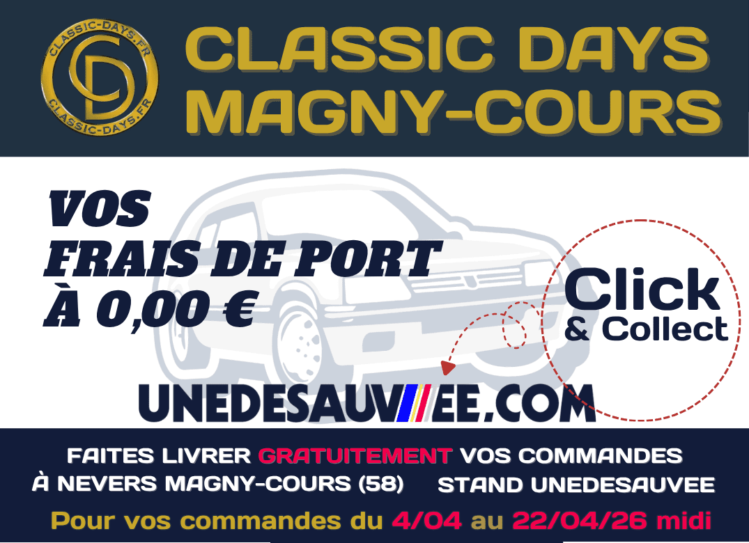 message site UDS Classic days 2026 MAGNY COURS Abonnez-vous