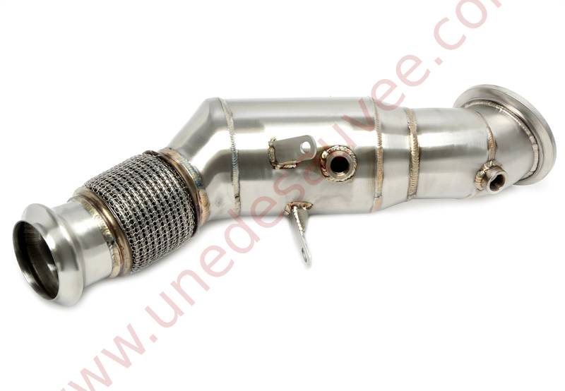 Downpipe inox sans catalyseur 75 mm pour BMW moteur B48