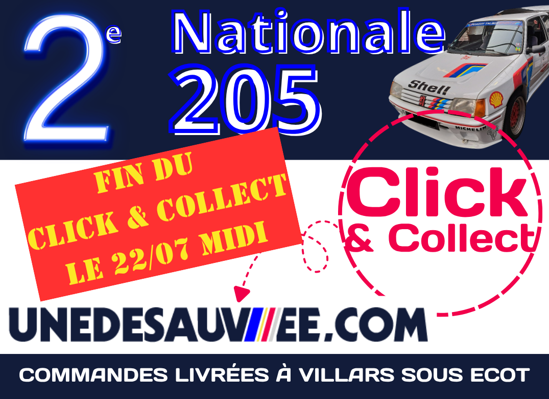Fin du click & collect Nationale 205 2026 Abonnez-vous