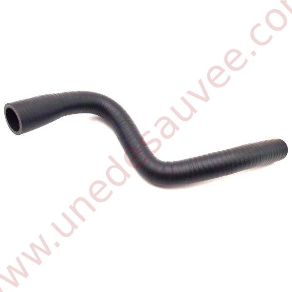 DURITE D’EAU EN SILICONE NOIR MAT ENTRE RADIATEUR DE CHAUFFAGE ET CULASSE MOTEUR DE PEUGEOT 309 205 GTI CTI