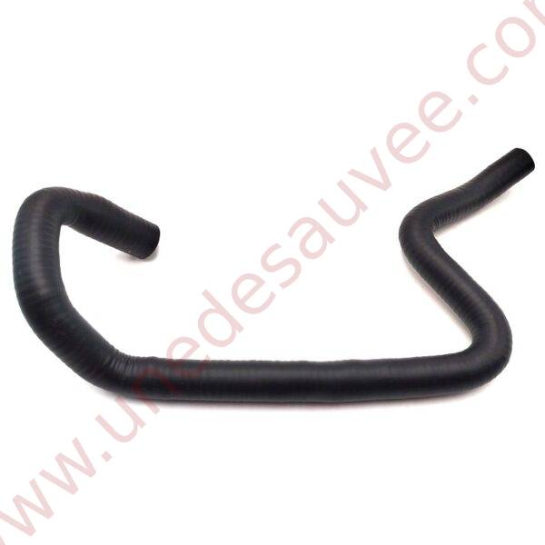DURITE D’EAU EN SILICONE NOIR MAT ENTRE RADIATEUR DE CHAUFFAGE ET CULASSE MOTEUR DE PEUGEOT 309 205 GTI CTI