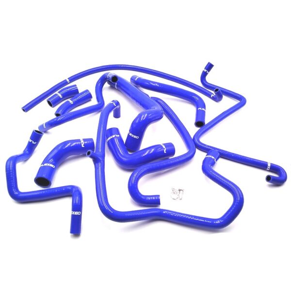 KIT DE 11 DURITES D'EAU EN SILICONE BLEU POUR PEUGEOT 205 TURBO DIESEL