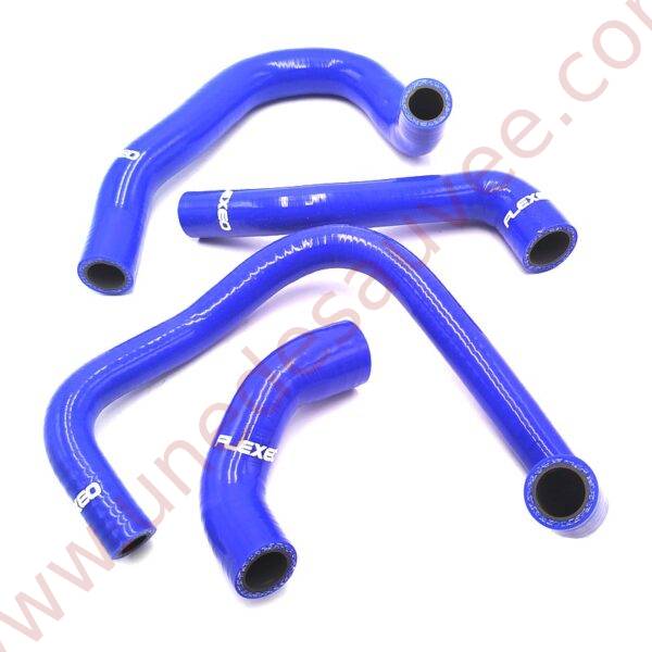 KIT DE 4 DURITES D'HUILE EN SILICONE BLEU POUR PEUGEOT 205 DIESEL XLD XRD GLD GRD SRD XAD XRAD