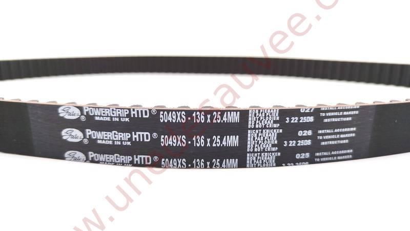 COURROIE DE DISTRIBUTION POUR CITROËN BX C15 ZX PEUGEOT 205 305 306 309 405 406 AVEC MOTEUR DIESEL