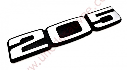 Emblème insigne logo PEUGEOT 205 gti à vendre