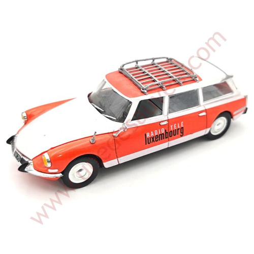 ミニカー CITROEN ID 19 BREAK Citroen ID DS 19 Break Radio Tele Luxembourg 1963 1/43